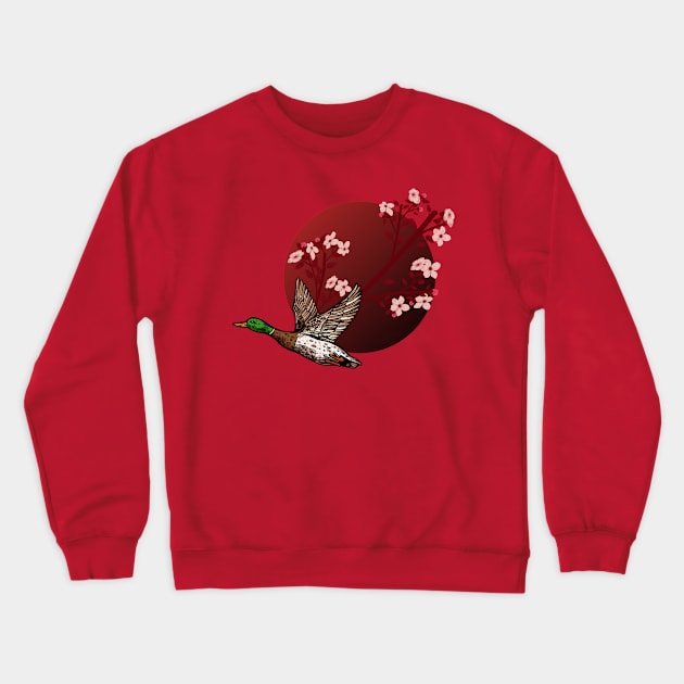 The Beauty Of Ducks Crewneck Sweatshirt by NICHE&NICHE